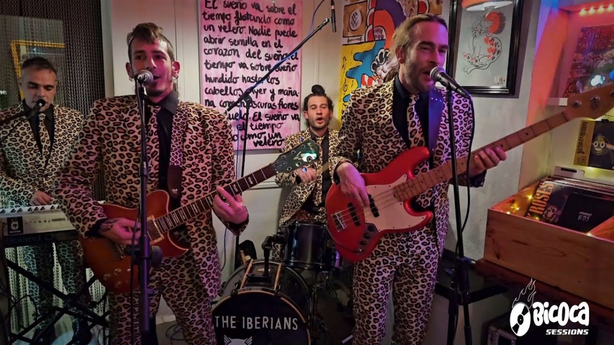 La propuesta musical de Iberians suena este sábado en Ferecor.