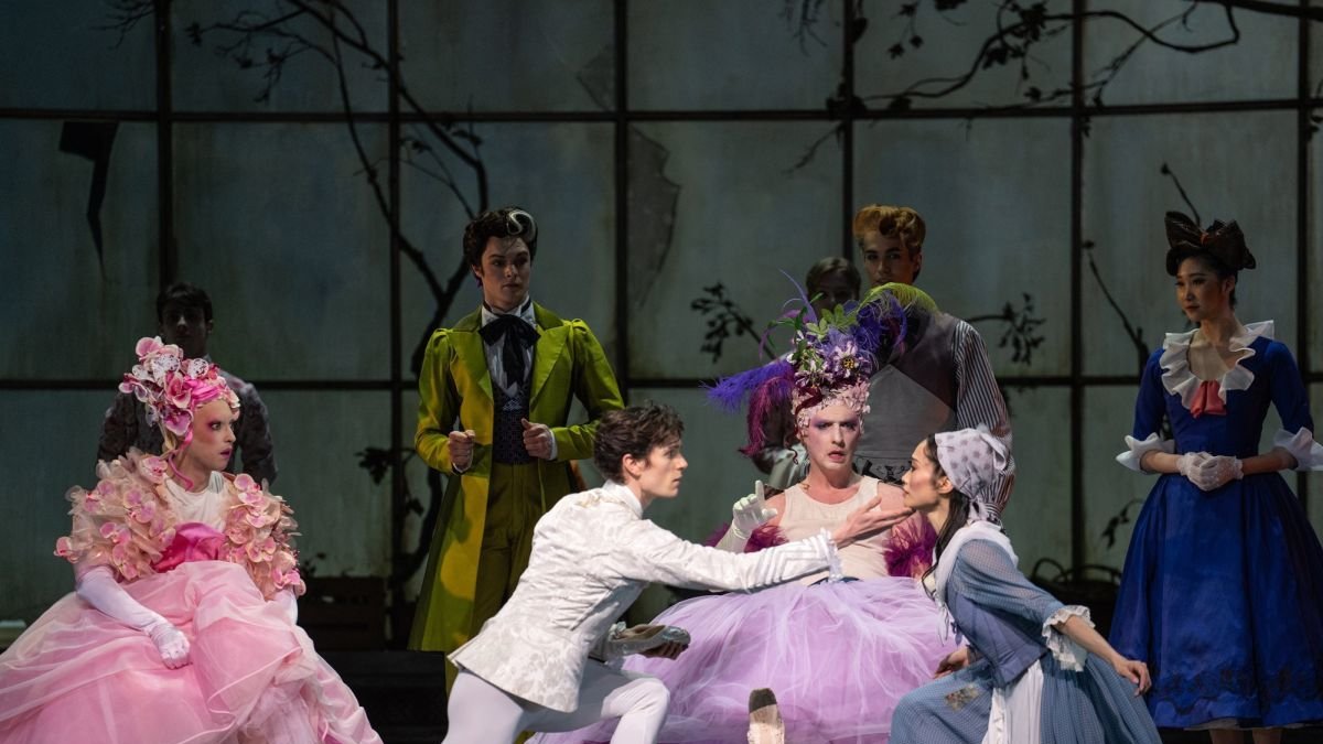Escena del ballet 'La Cenicienta'.
