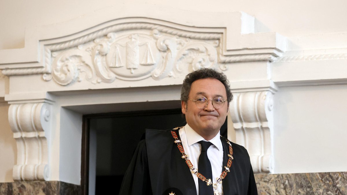 El fiscal general del Estado, Álvaro García Ortiz la semana pasada. EFE