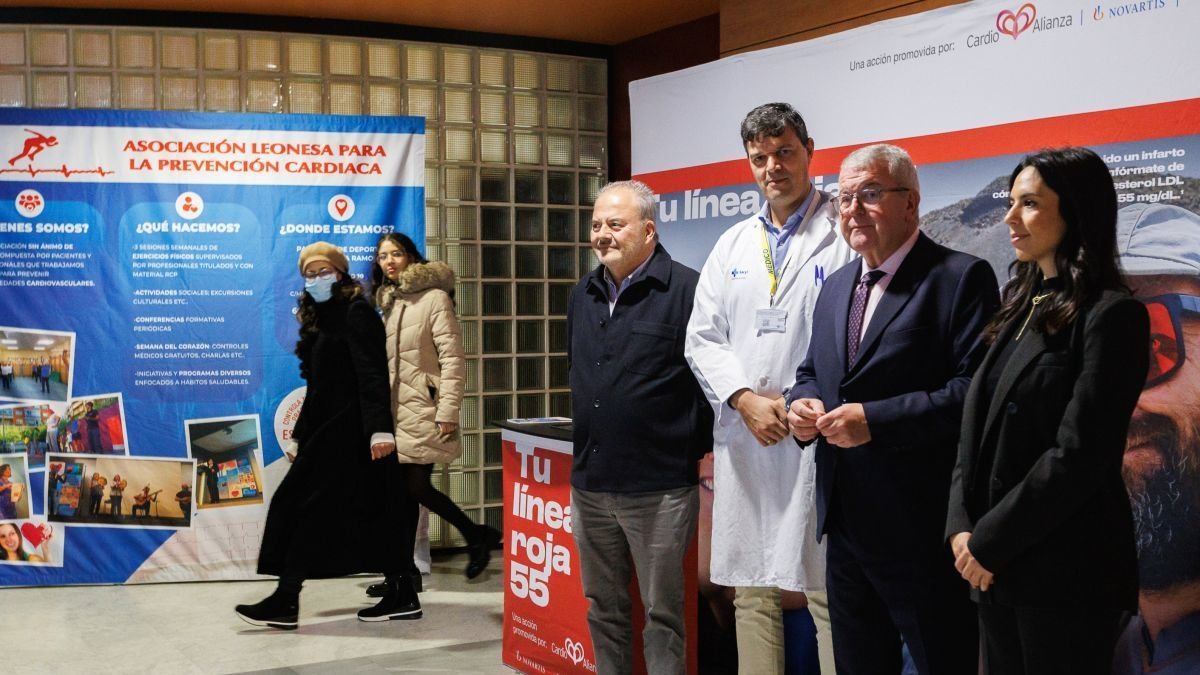 Presentación de la campaña en el Hospital de León.