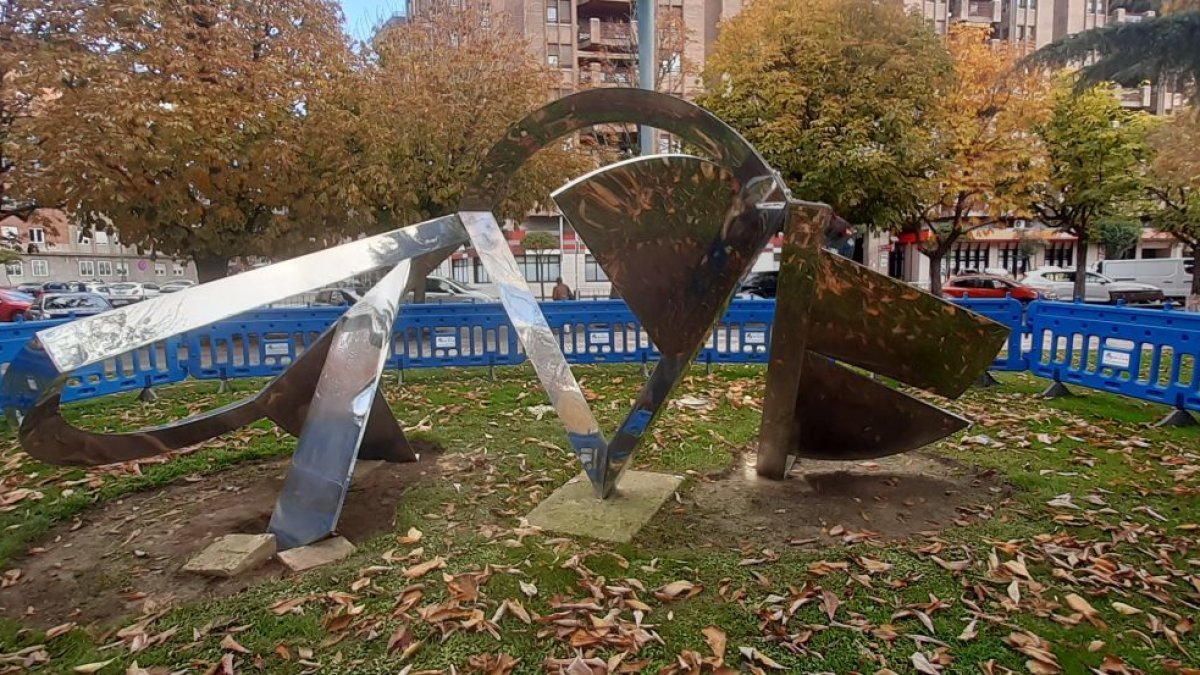 Escultura 'Ventana de luz'. DL
