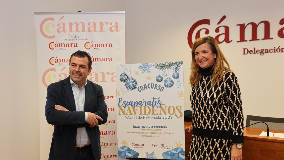 Javier Morán y Vanesa Capilla en la presentación