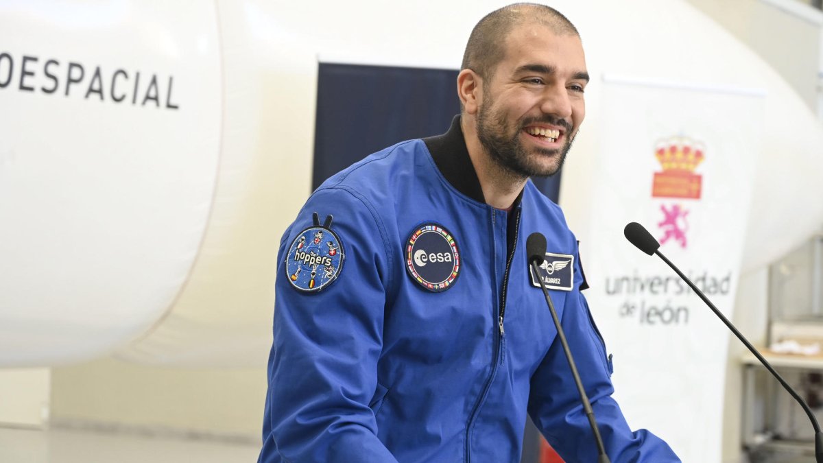 El astronauta Pablo Álvarez, en una imagen de archivo. EFE/J. Casares.