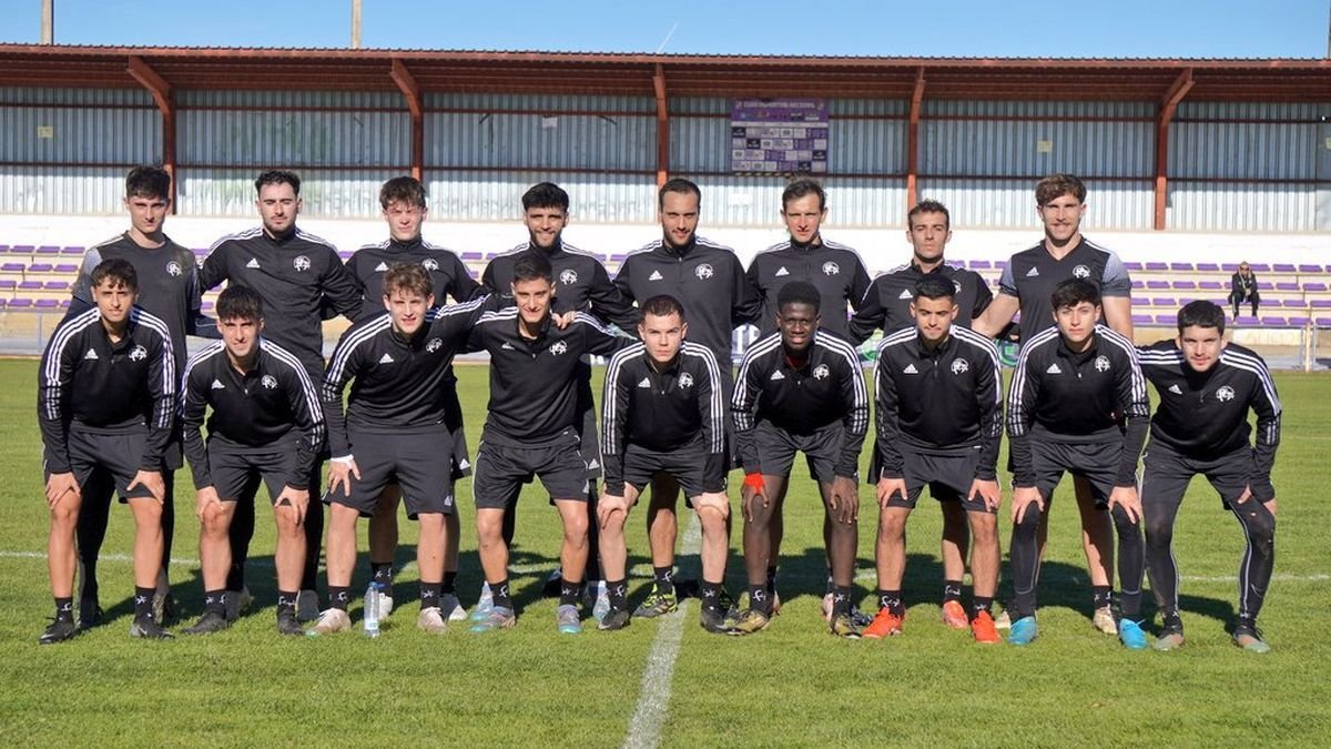 Foto de grupo de la selección de Castilla y León.