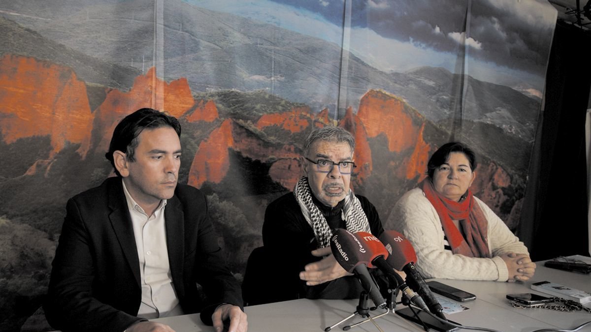 José Reguera, Raúl Gómez y Cristina Pérez.