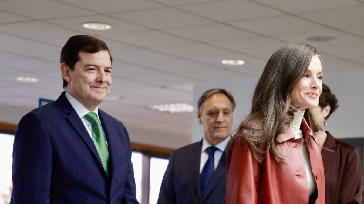 La reina Letizia acude a la reunión del Consejo Del Real Patronato sobre Discapacidad y a la entrega de los premios Nacionales de Discapacidad en la celebración del Día Internacional de la Discapacidad, a la que también asiste el presidente de la Junta de Castilla y León, Alfonso Fernández Mañueco.