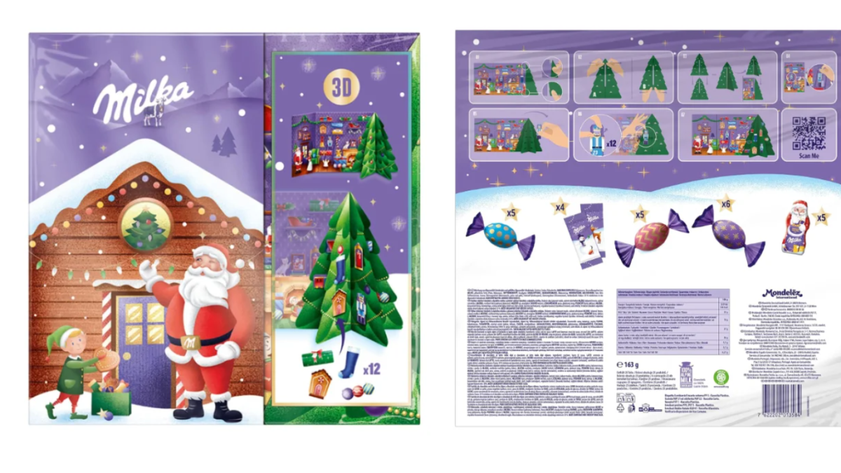 Calendario de Adviento afectado.
