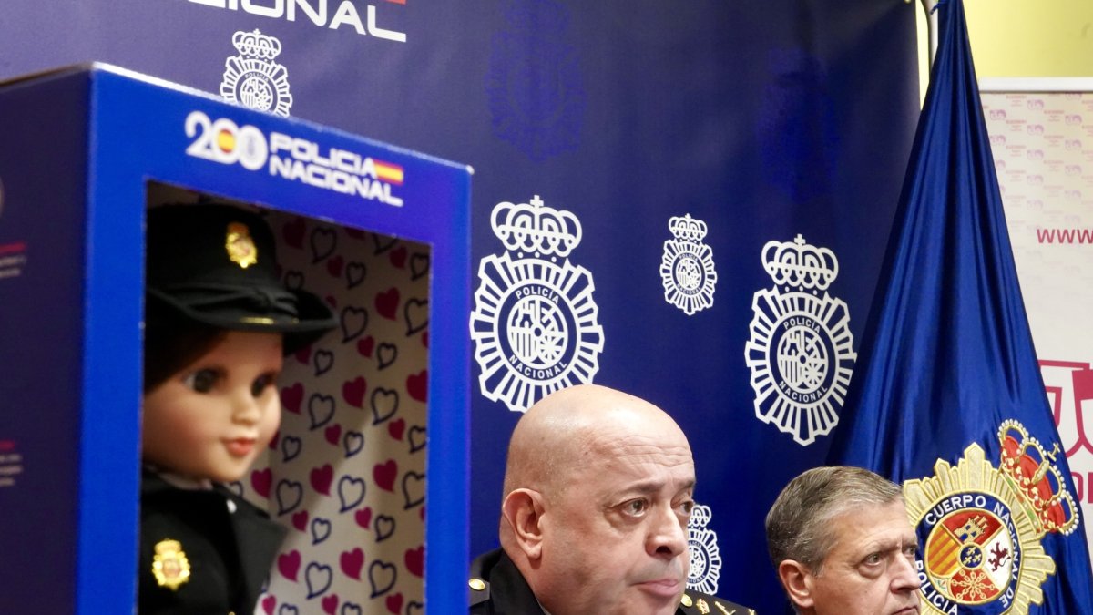El jefe Superior de la Policía Nacional en Castilla y León, Juan Carlos Hernández Muñoz, prese.