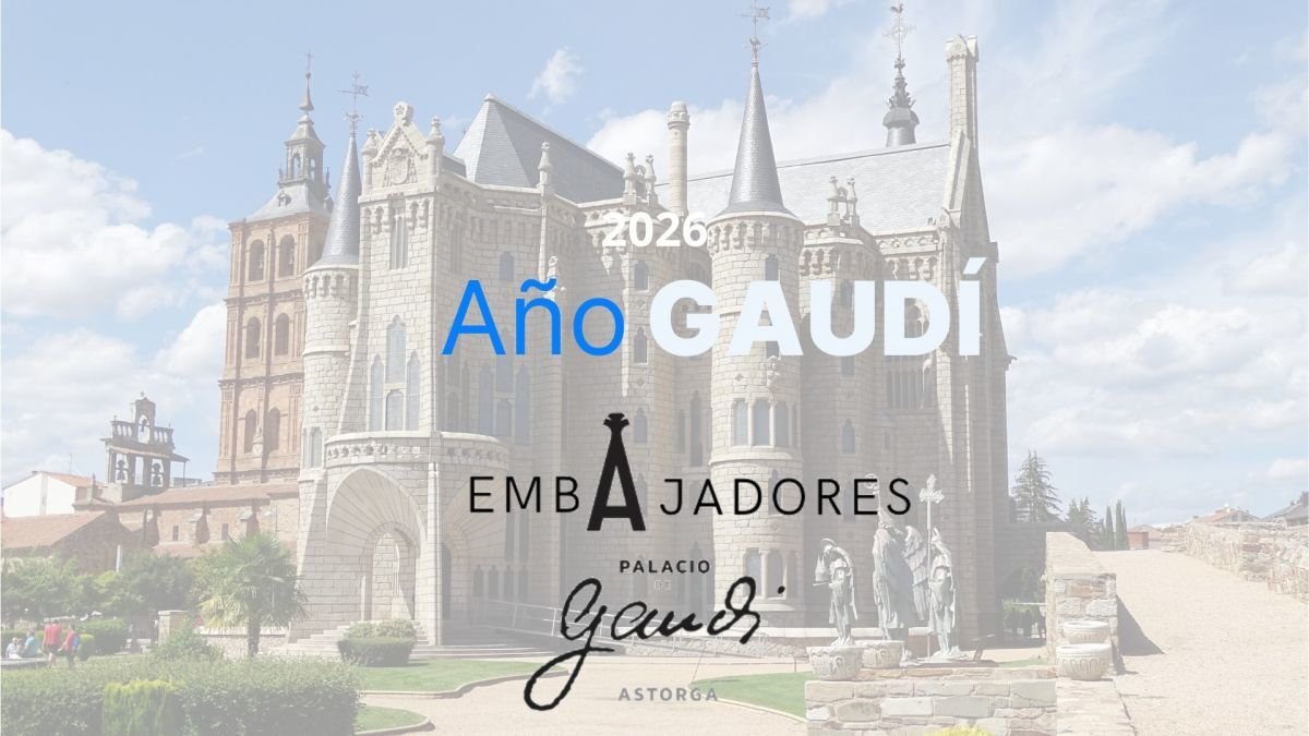 La imagen del programa, con el Palacio de Gaudí como imagen de fondo ilsutra el carné.