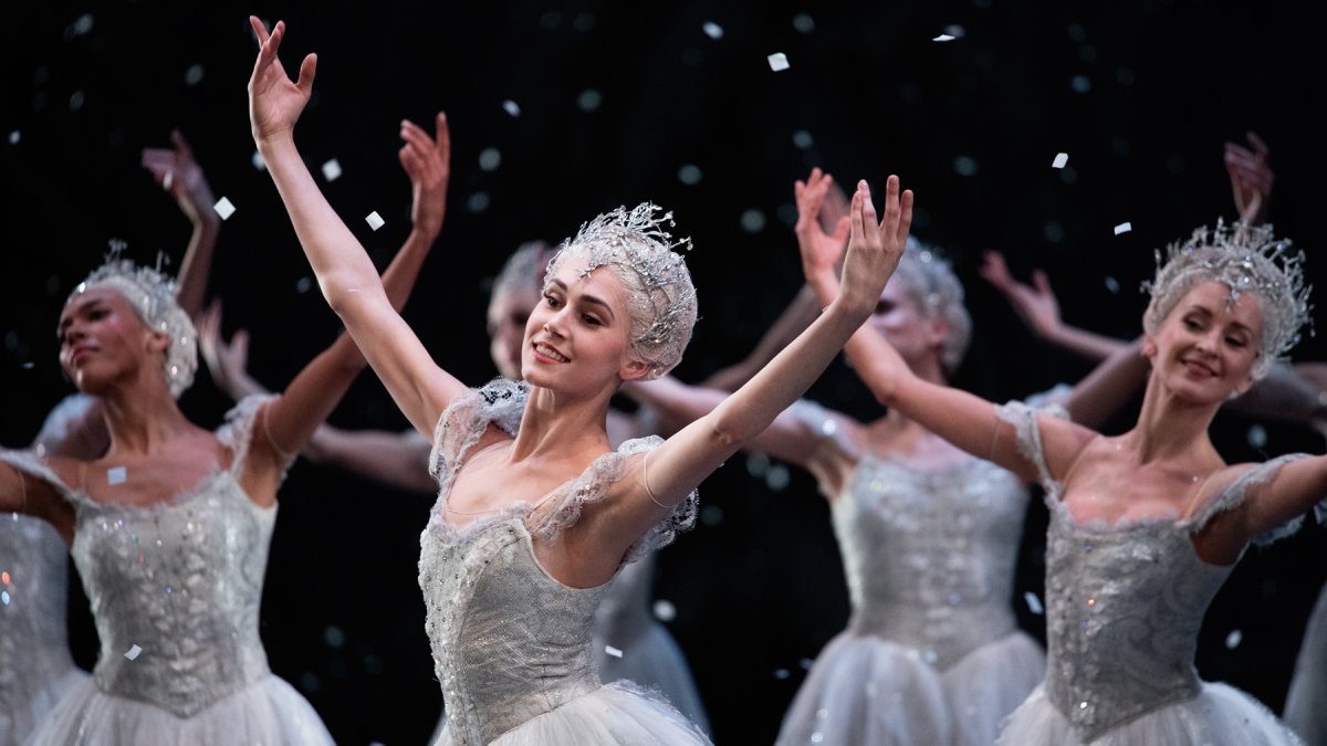 Fotograma del Cascanueces en el Royal Opera House en 2022.