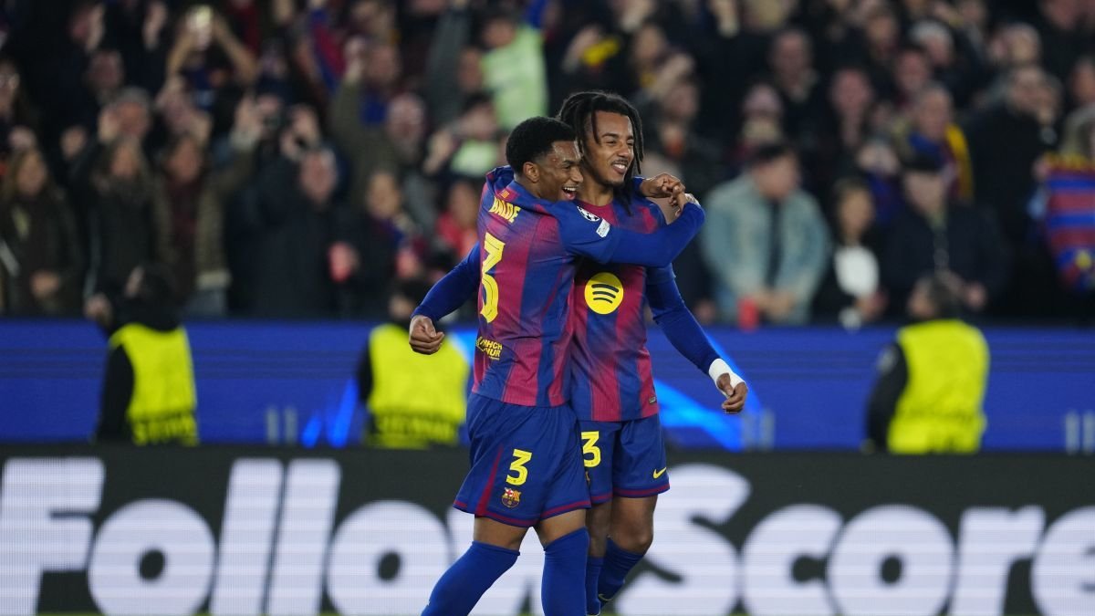 Kounde fue el artífice de la remontada del FC Barcelona.