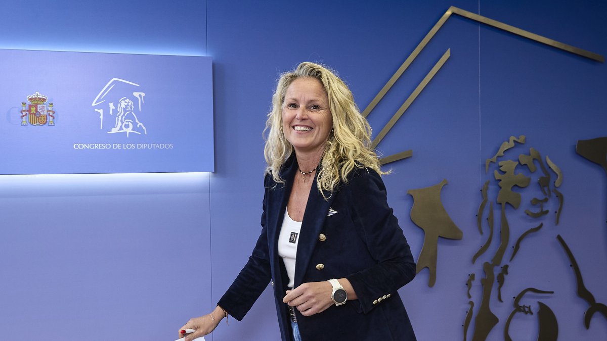 La diputada del PSOE Montse Mínguez.