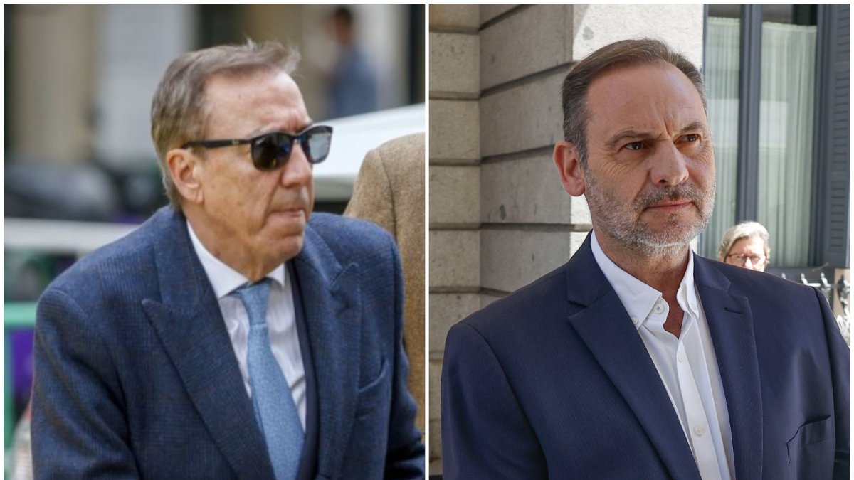 Claudio Rivas y José Luis Ábalos.