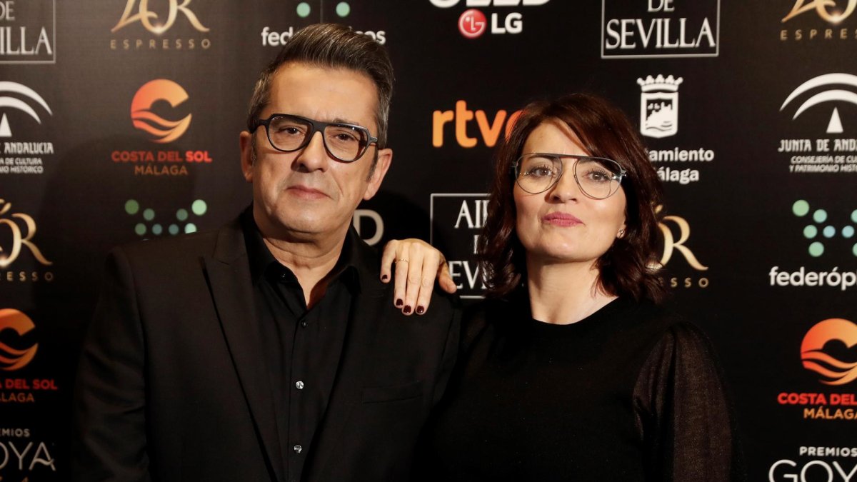 Los humoristas y presentadores Andreu Buenafuente y Silvia Abril en una imagen de archivo. EFE/ J. J. Guillén.