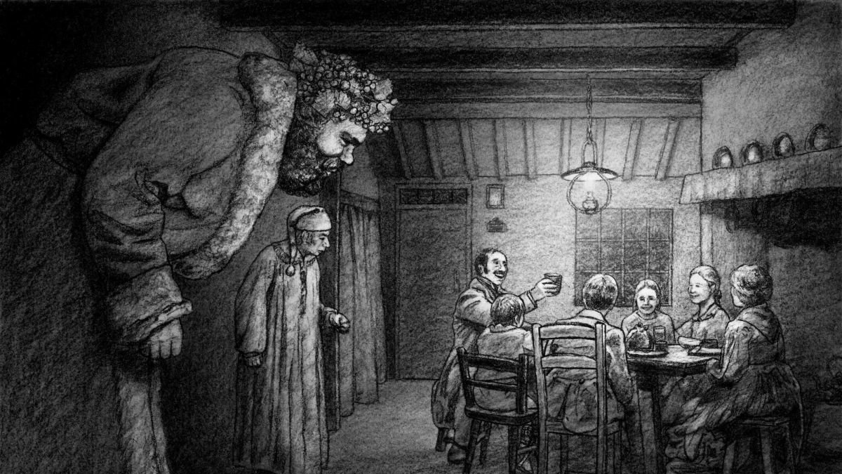ilustración navideña.