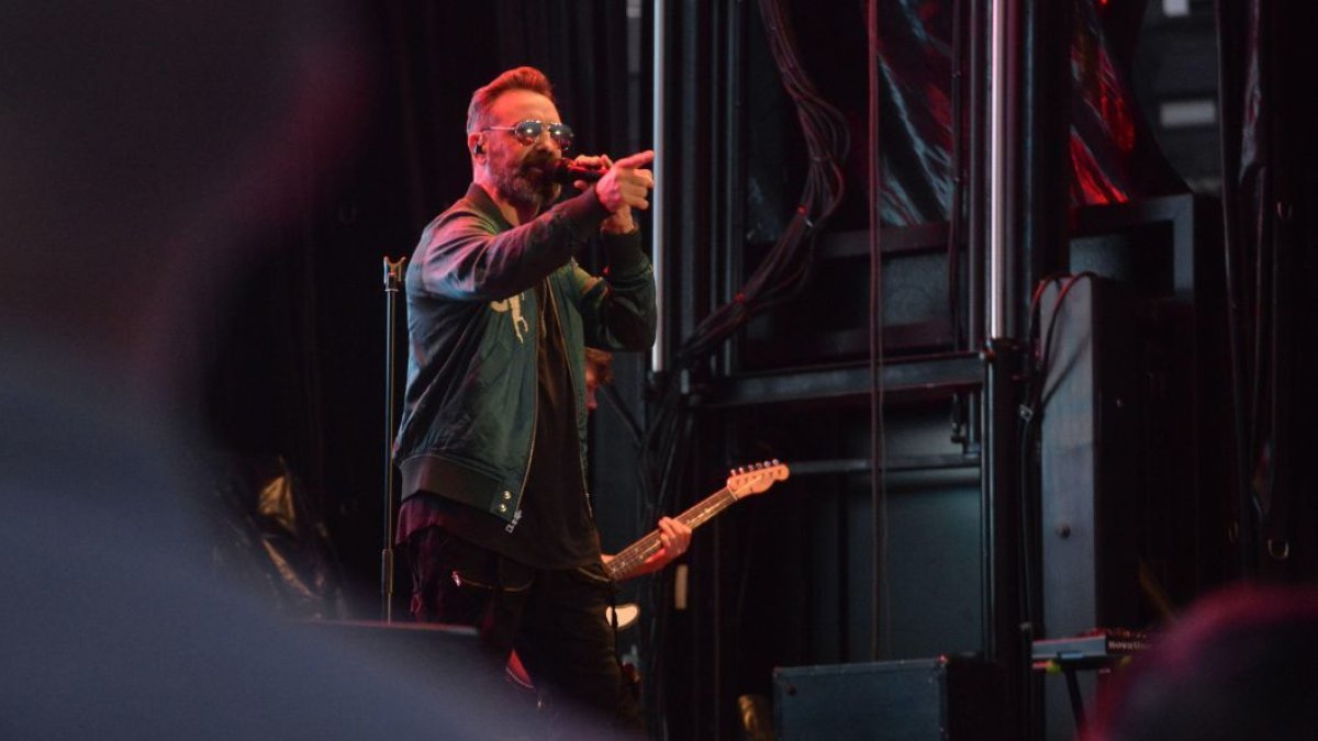 Imagen de archivo de un concierto de OBK en León.