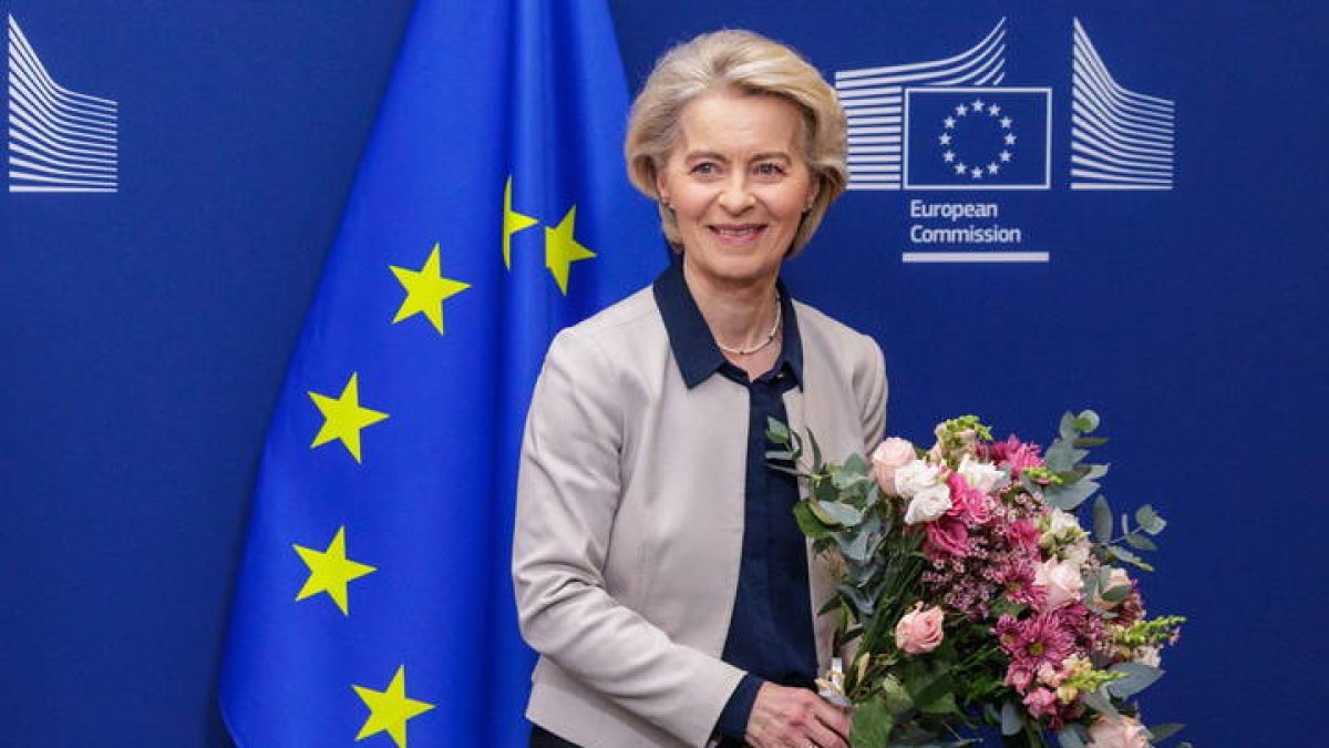 La presidenta de la Comisión Europea, Ursula von der Leyen.
