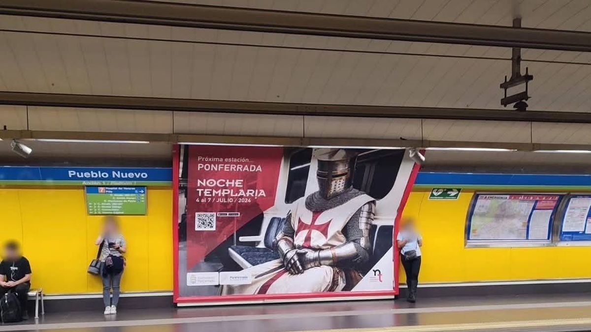 En el expediente figura la promoción por ejemplo en el metro de Madrid (imagen).