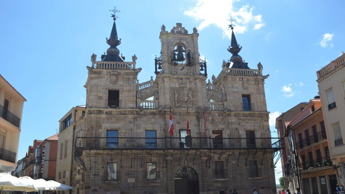 Ayuntamiento de Astorga, en una imagen de archivo.