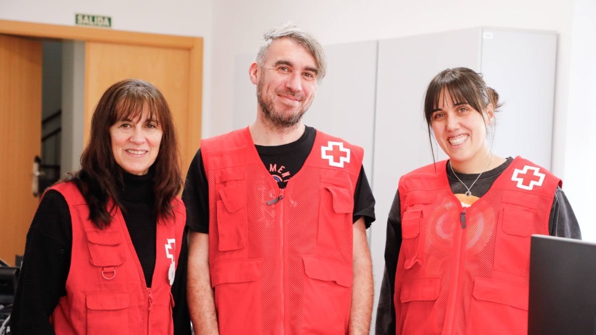 Ángela Álvarez García, Miguel Braña y Guiomar Fernández.