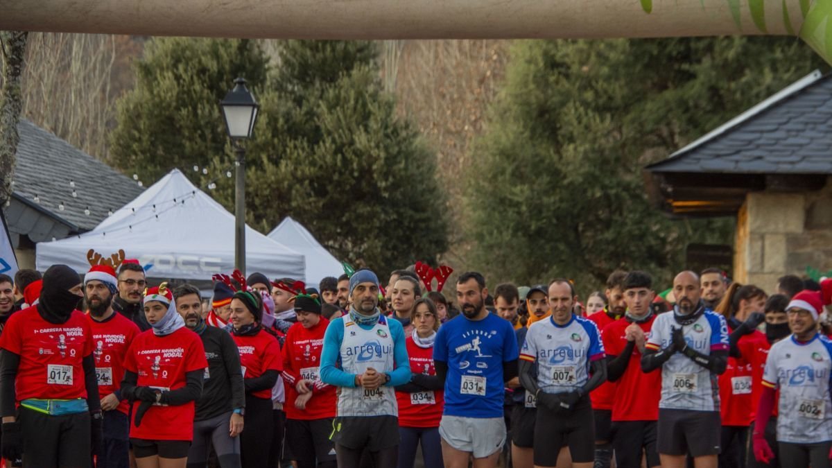 Momento previo a la salida de la carrera.