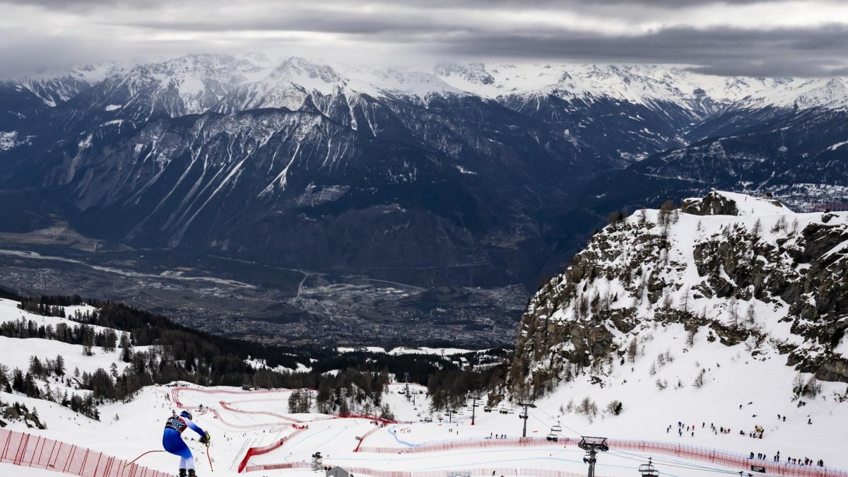 Imagen de Archivo de la estación de esquí suiza de Crans-Montana.
                       EFE/EPA/JEAN-CHRISTOPHE BOTT.
