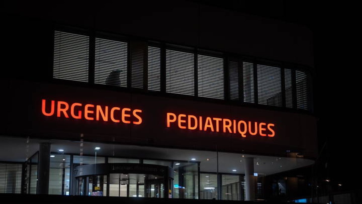 Entrada del hospital universitario de Lausana