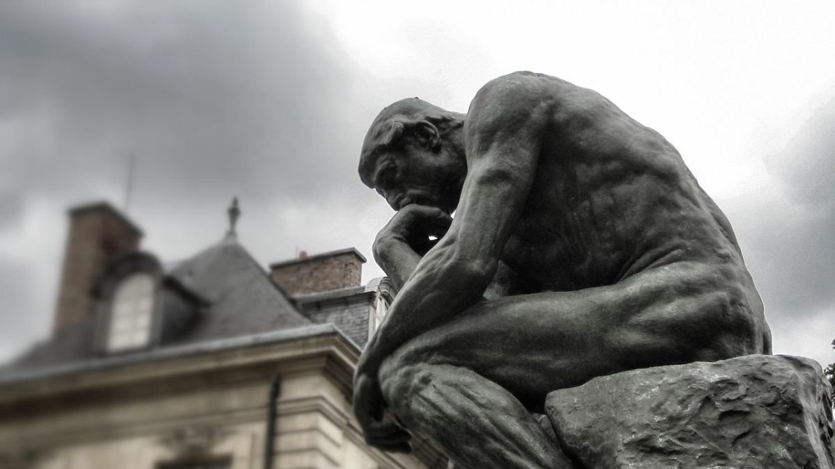 El Pensador de Rodin.