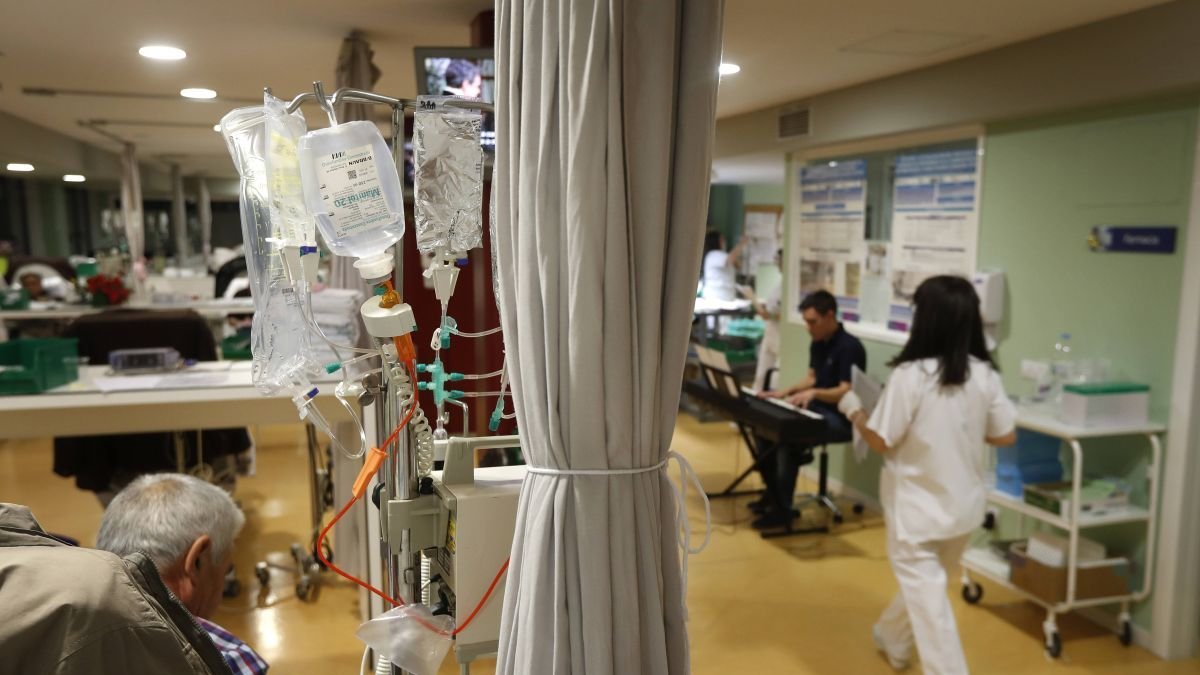 Servicio de Oncología del Hospital de León, en imagen de archivo.