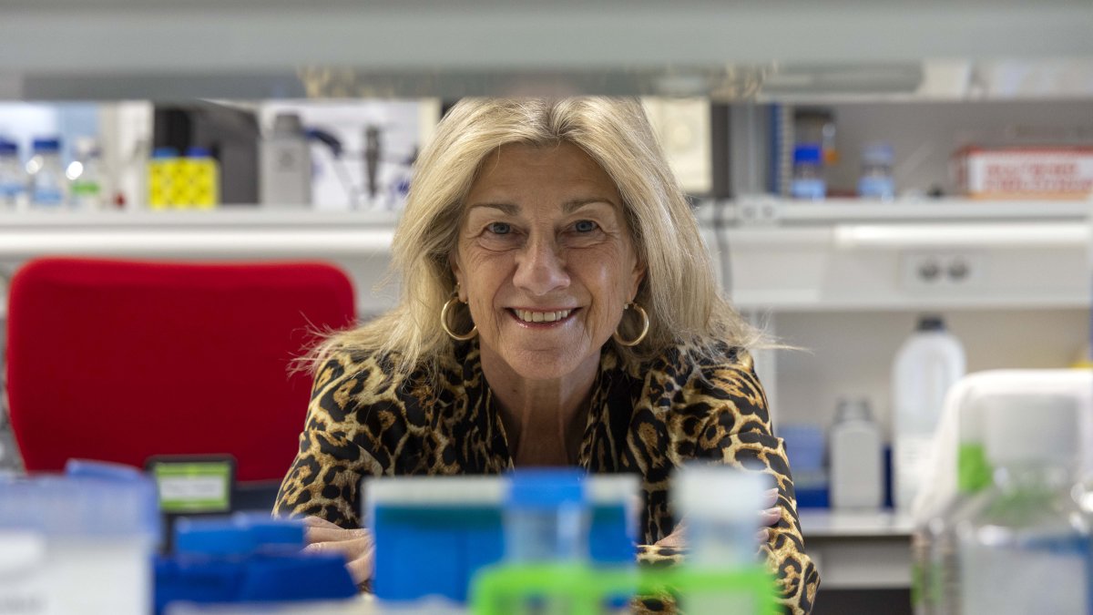 La doctora Ángeles Almeida está al frente del proyecto de investigación.