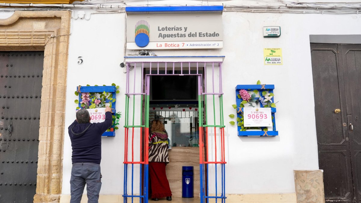 Una administración de lotería.