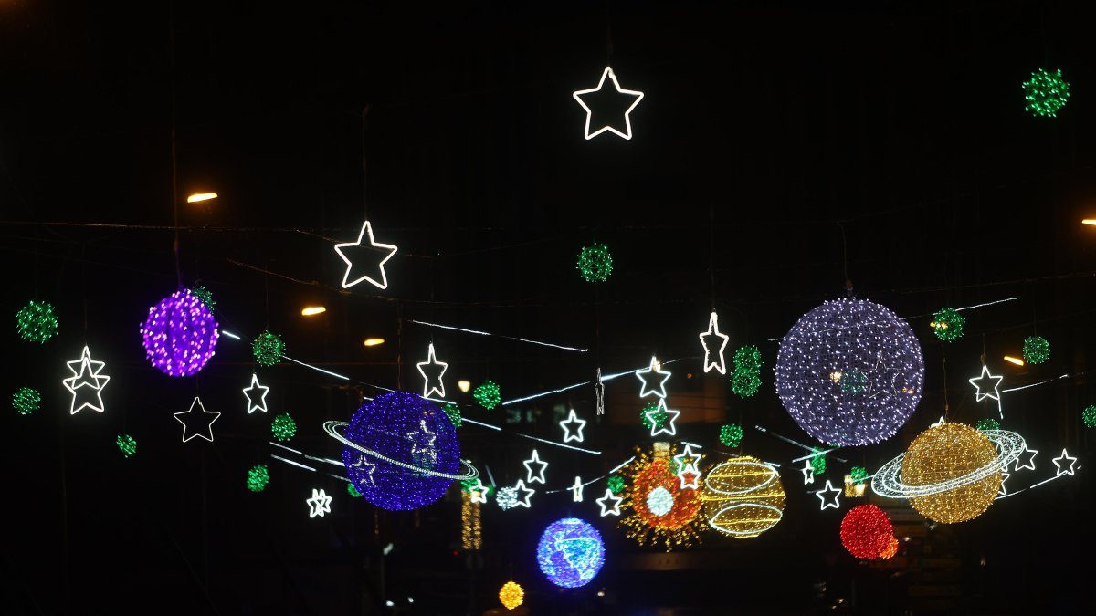 La Vía Láctea, una de las novedades de la iluminación de las fiestas