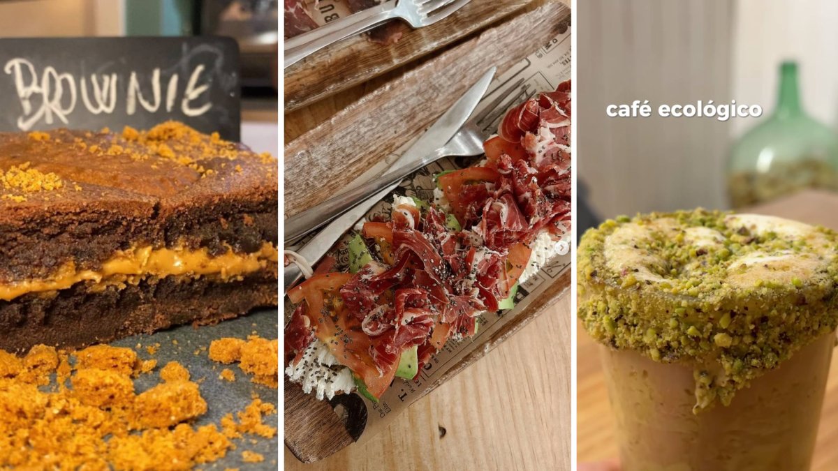 Brownie casero, tosta de jamón y café de pistacho de 'Sonríe', la cafetería de León que enamoró a la Guía Repsol