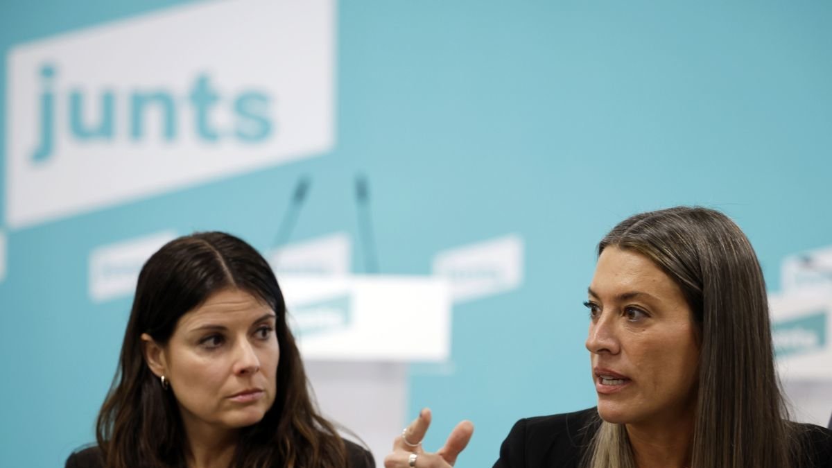 La portavoz de JxCat en el Congreso de los Diputados, Míriam Nogueras.