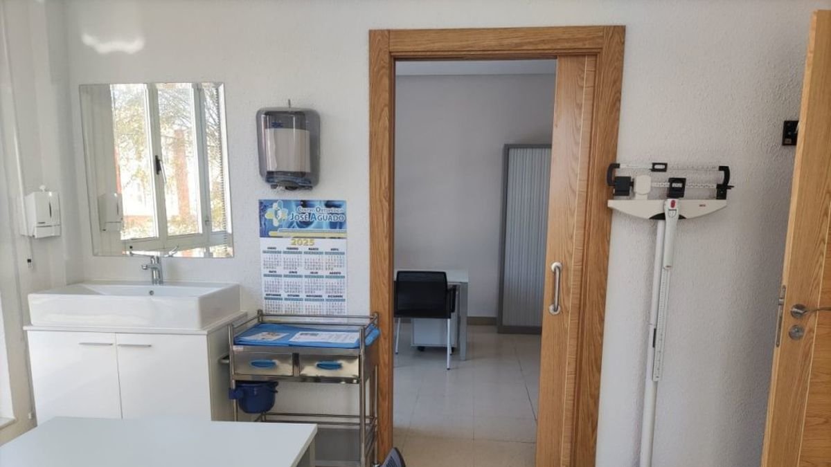 La nueva consulta, dentro de la casa de cultura de Villaobispo.
