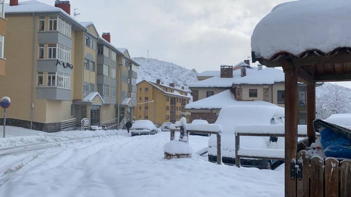 Imagen de archivo de Riaño nevado