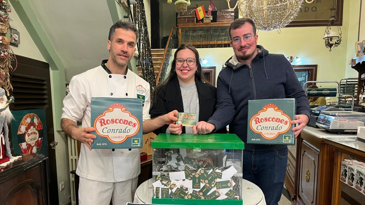 Los agraciados de este año.