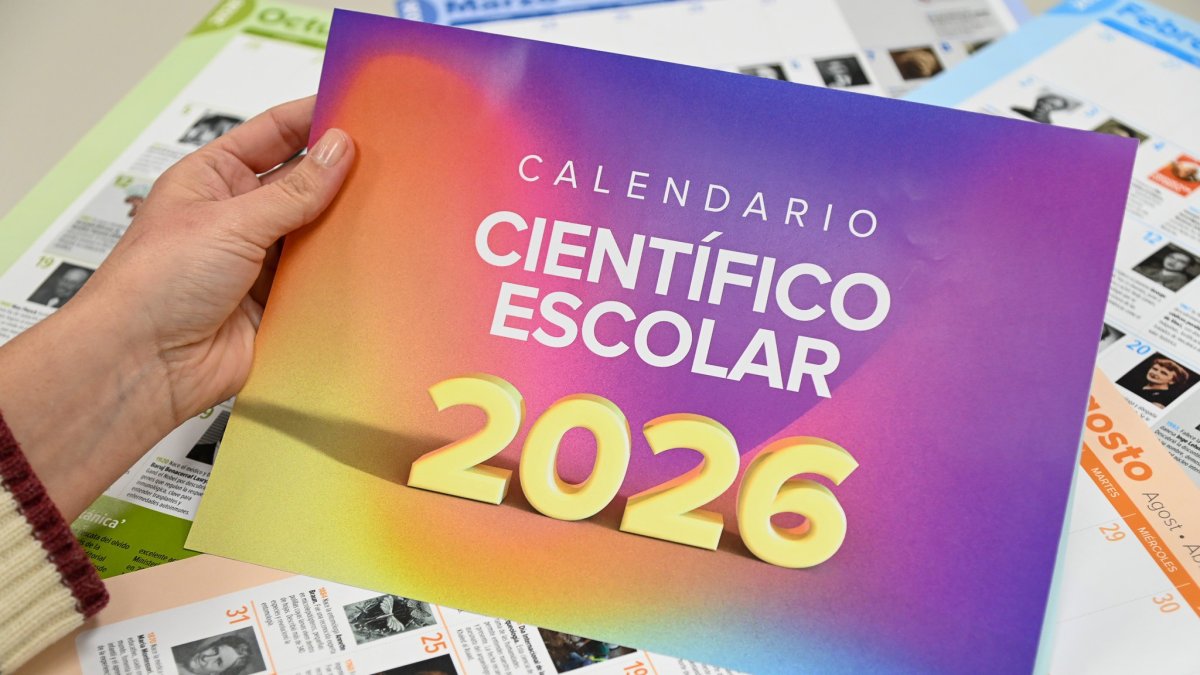 Portada del Calendario Científico Escolar que coordina por séptimo año el Instituto de Ganadería de Montaña (IGM), centro mixto CSIC-Universidad de León (ULE).