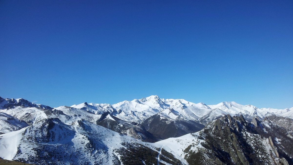 La Cordillera Cantábrica, en una imagen de archivo.