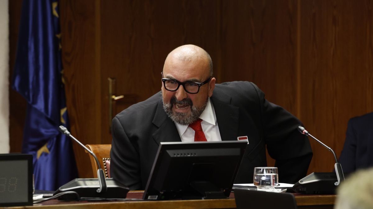 Imagen de Koldo García en el Congreso.