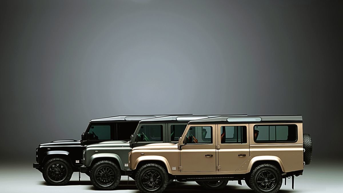 Classic Defender V8… históricas creaciones.