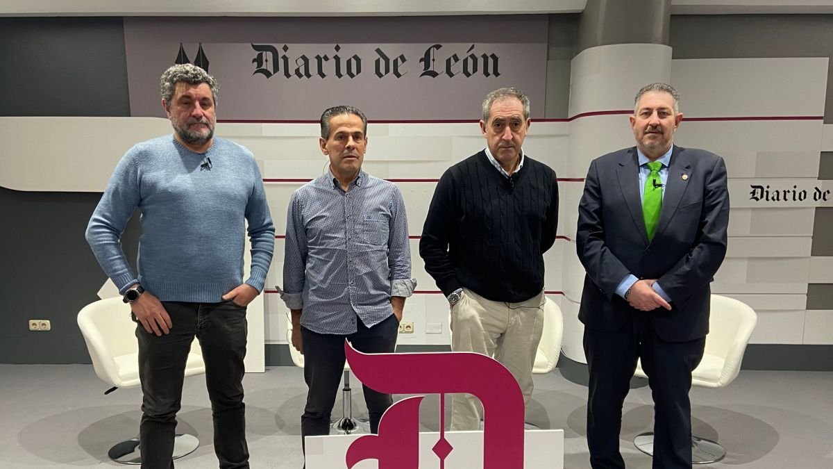 Jorge Callado, Fraguas, Juan Simón y Roberto Canuria.