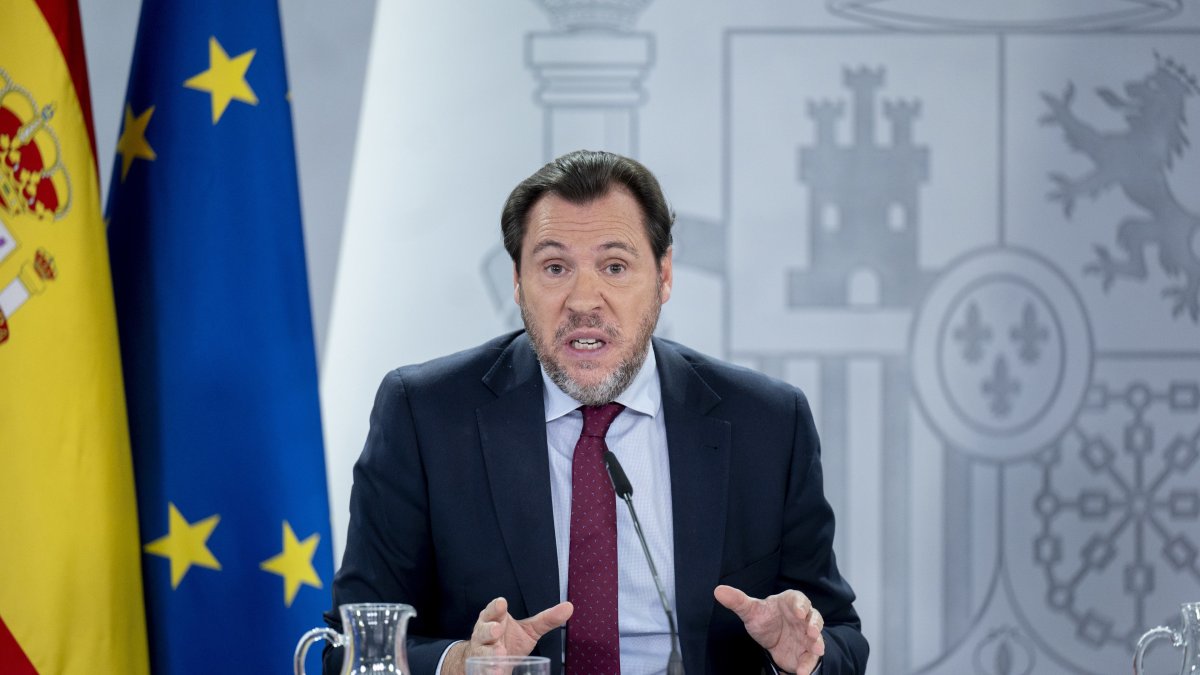 El ministro de Transportes y Movilidad Sostenible, Óscar Puente.