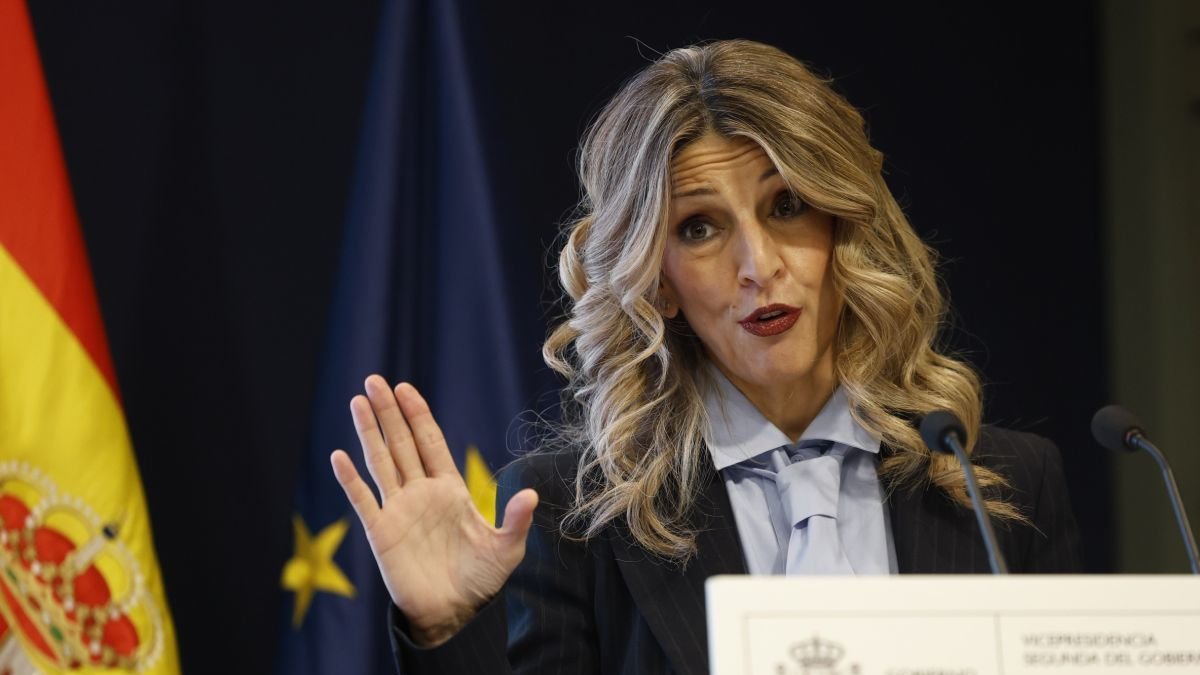 La vicepresidenta segunda y ministra de Trabajo y Economía Social, Yolanda Díaz.