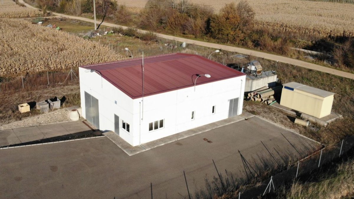 Estación de bombeo.