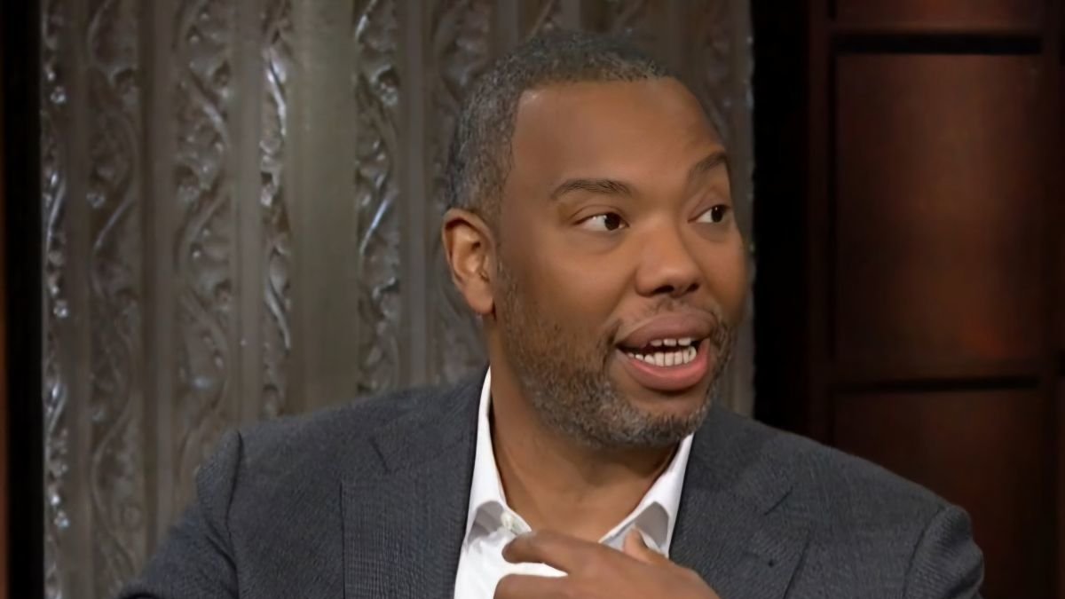 Ta-Nehisi Coates, en una entrevista en el 'Late Show' de Stephem Calbert en la CBS.