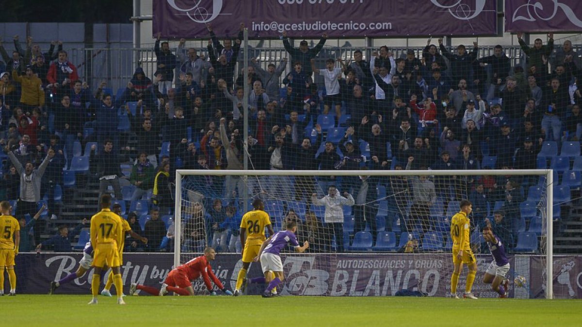 La última visita de la Deportiva al Pedro Escartín acabó en derrota 2-1 en la Copa 2022-2023.