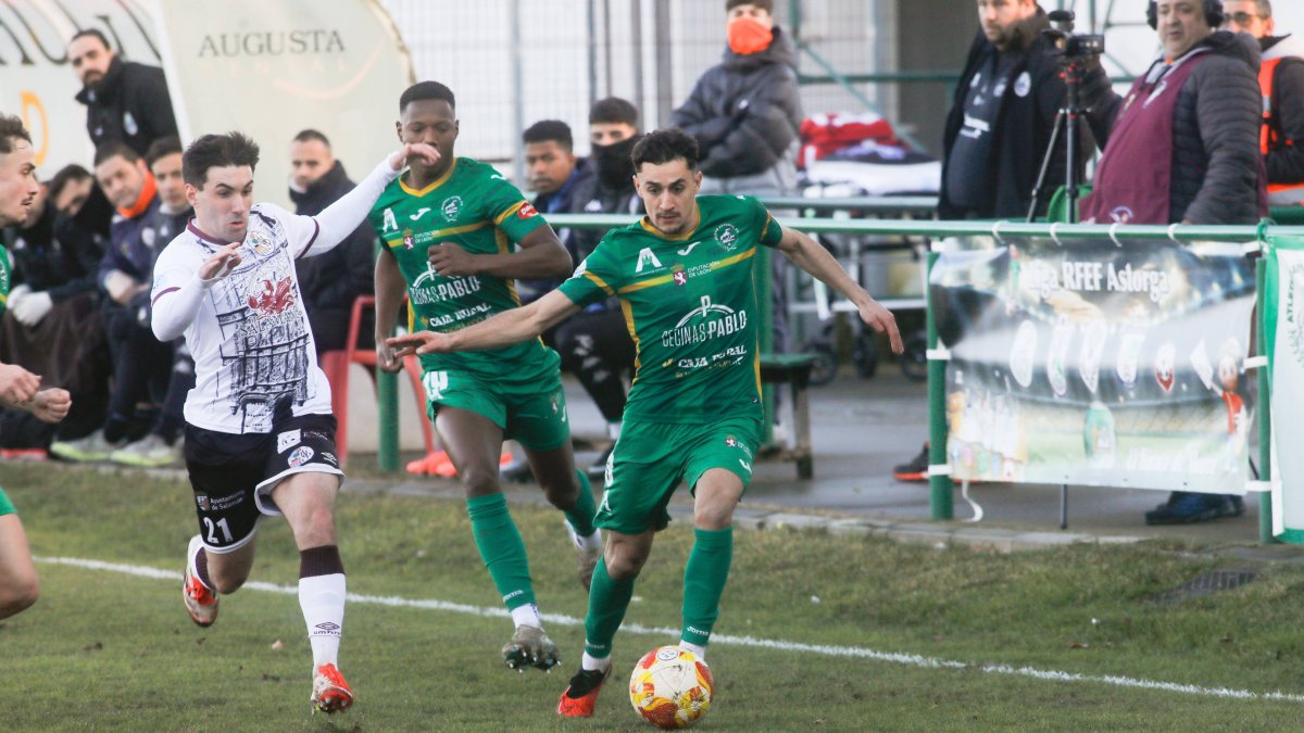 El Atlético Astorga se estrelló con un rival más efectivo que supo jugar mejor sus bazas.