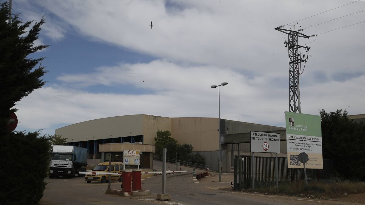 Instalaciones del CTR en San Román de la Vega.