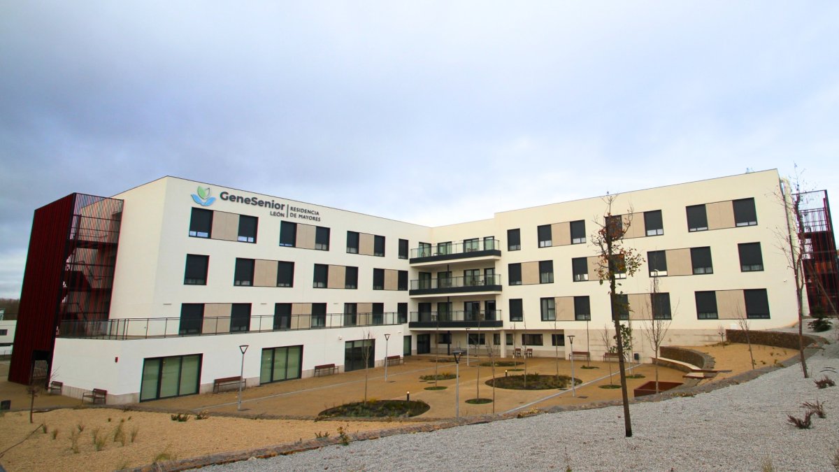 Imagen panorámica de las instalaciones de Genesenior León.